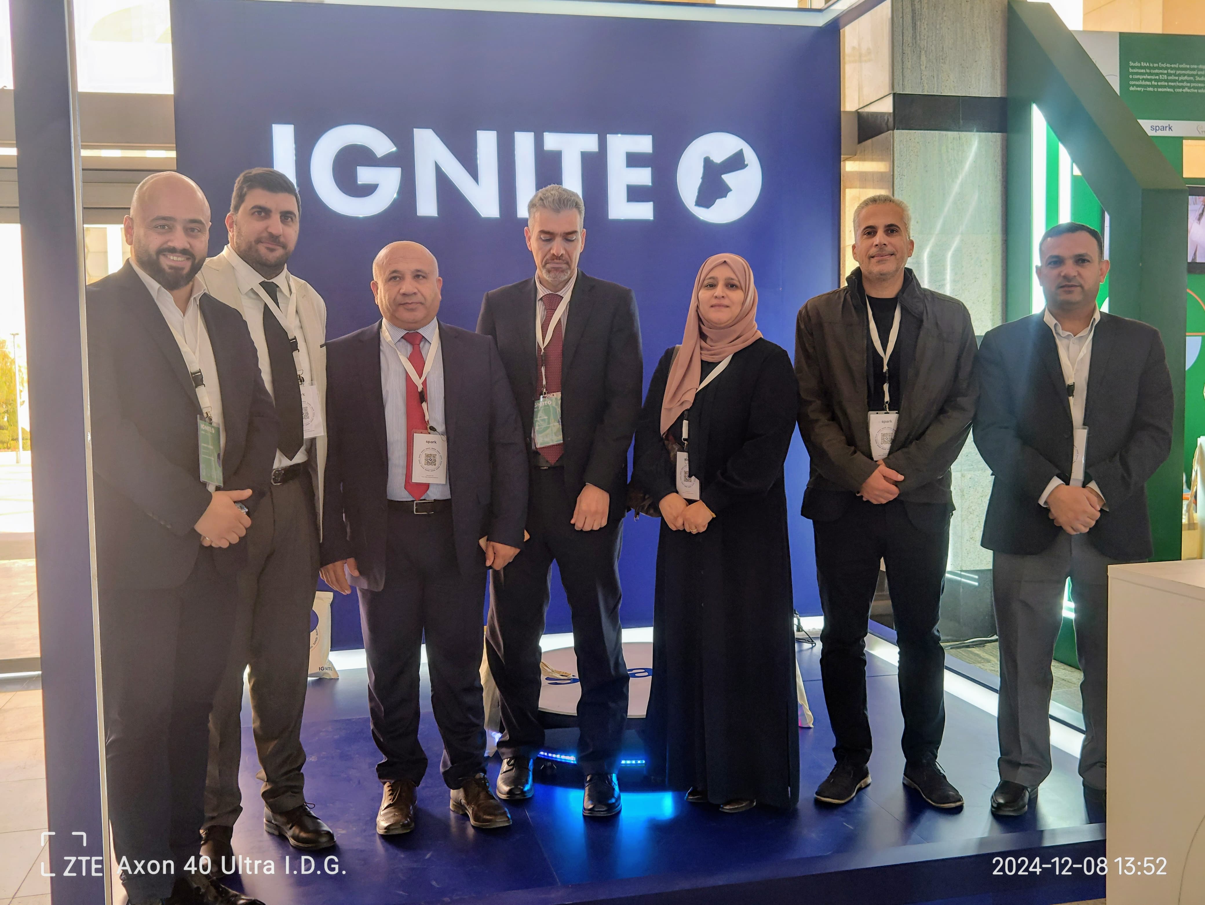 IGNITE جامعة اليرموك تشارك في فعاليات مؤتمر 